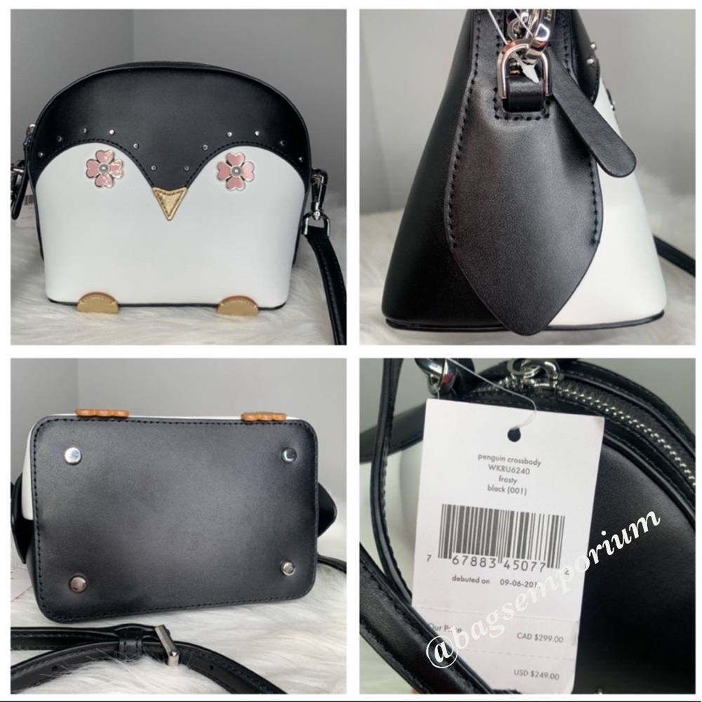 Kate Spade Frosty Penguin Crossbody Bag - Picture 8 of 8